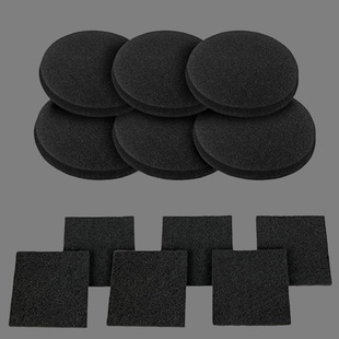 Cross-Border 5mm Cat Litter Box Deodorizing Felt Activated Carbon Air Purification Filter Cotton Refrigerator Odor-Absorbing Charcoal Cotton Sheet