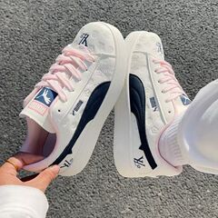 パンレディースシューズ耐摩耗性スポーツシューズロートップカップルノンスリップレトロ春荒野スタイル新入生カジュアル