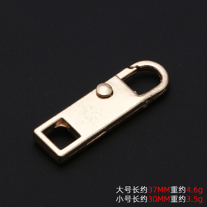 取り外し可能なスプリングジッパープル衣類金属プルタブスクールバッグバッグジッパープルアクセサリー卸売|undefined
