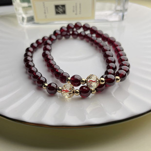�Ƽtɫʯ��ʯ���6mm��ȦDIYŮ�������Sˮ���ִ����s����Ʒ
