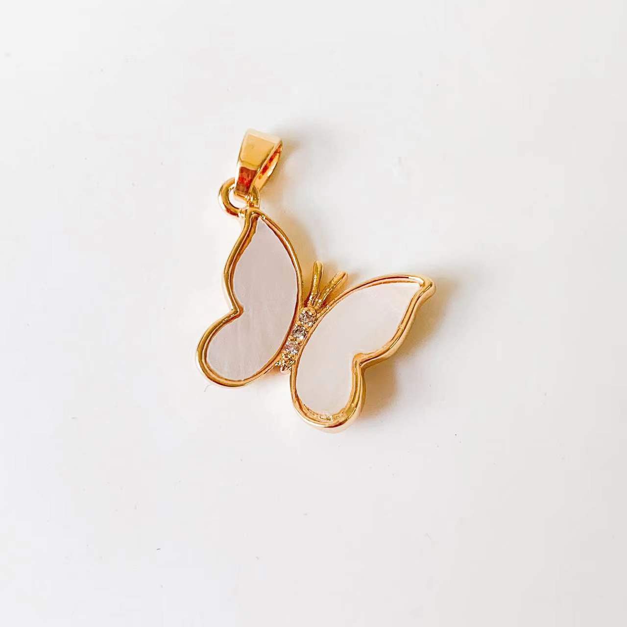 1 Piece Copper Artificial Pearls Cat's Eye Stone Zircon Geometric Charms Jewelry Accessories display picture 34