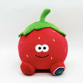 跨境新款 wimbledon strawberry plush 草莓毛绒玩偶 公仔玩具