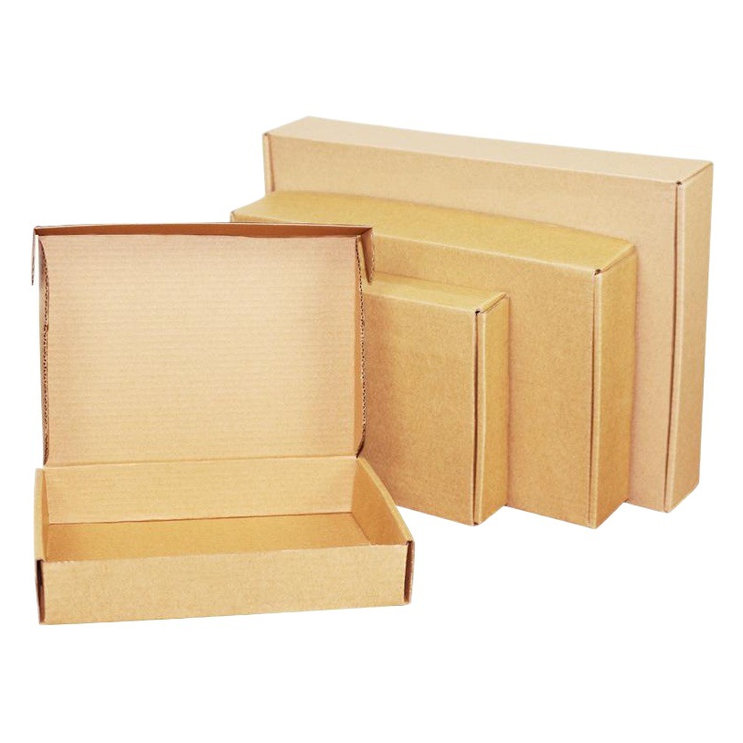 En stock caja de aviones al por mayor accesorios para teléfonos móviles caja de embalaje ropa interior extra dura cartón corrugado cartón expreso