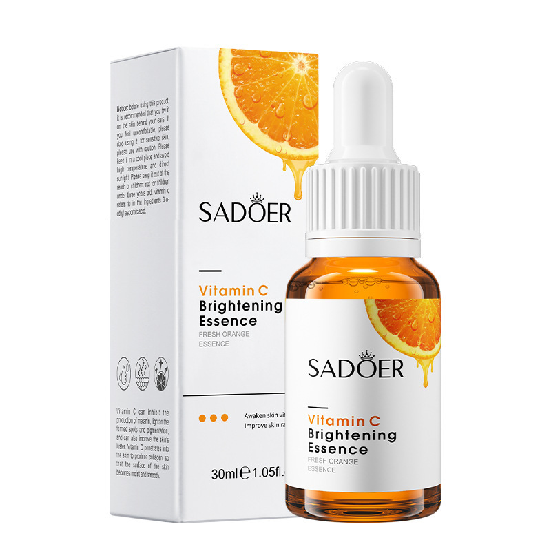 Amazon's varios productos de cuidado facial hidratantes de esencia de vitamina C naranja, comercio exterior, fábrica transfronteriza, venta al por mayor