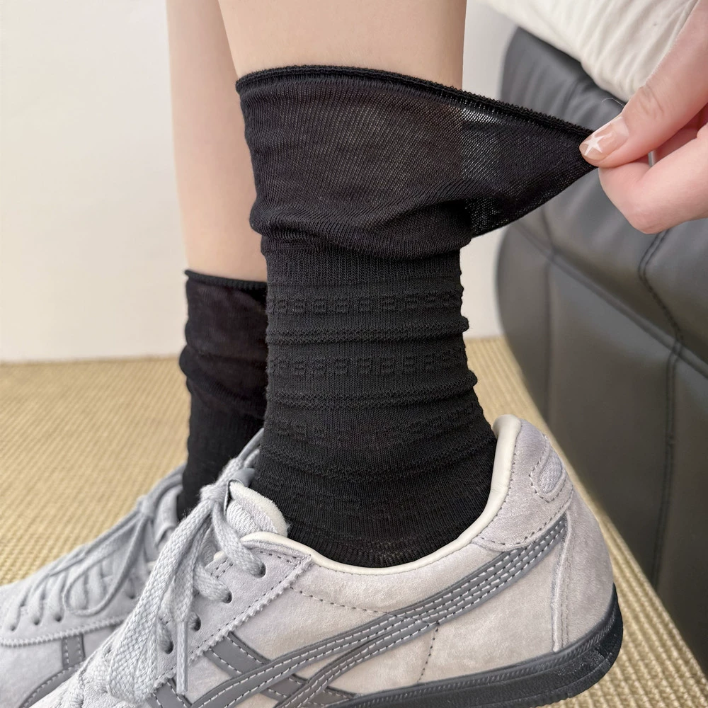 Припев, knee socks с начесом, хлопковые шарики для боковой панели, тренд сезона, средней длины