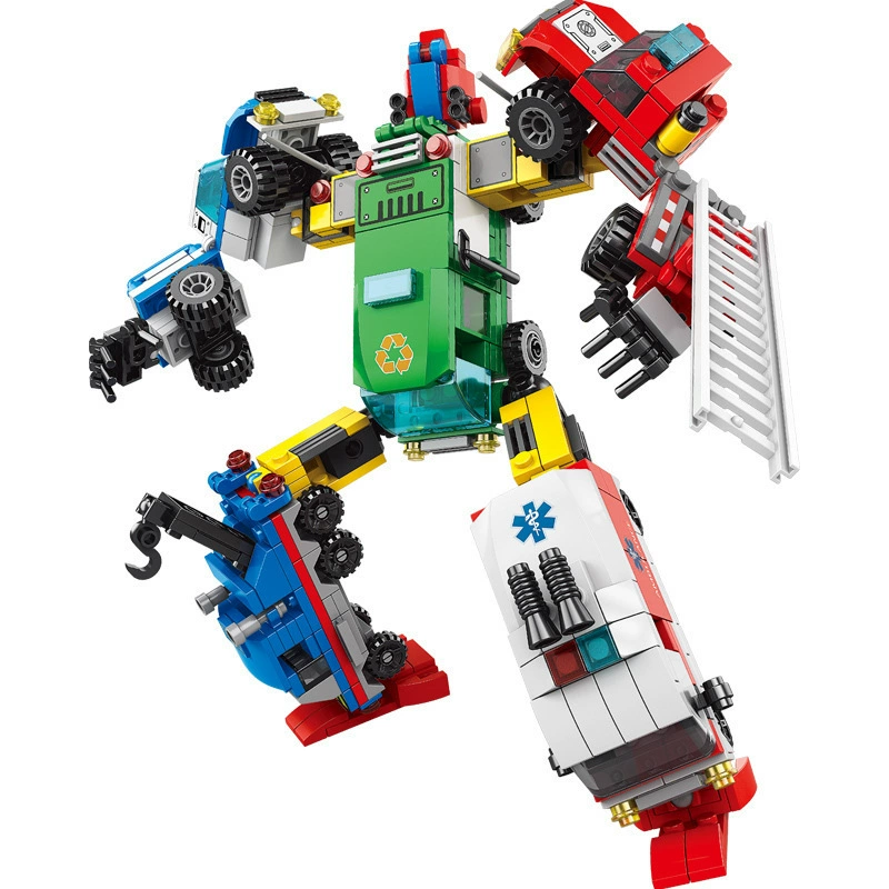 Brother, lego, intellectual constructor for boys, transformer, robot, children's clothing, King Kong