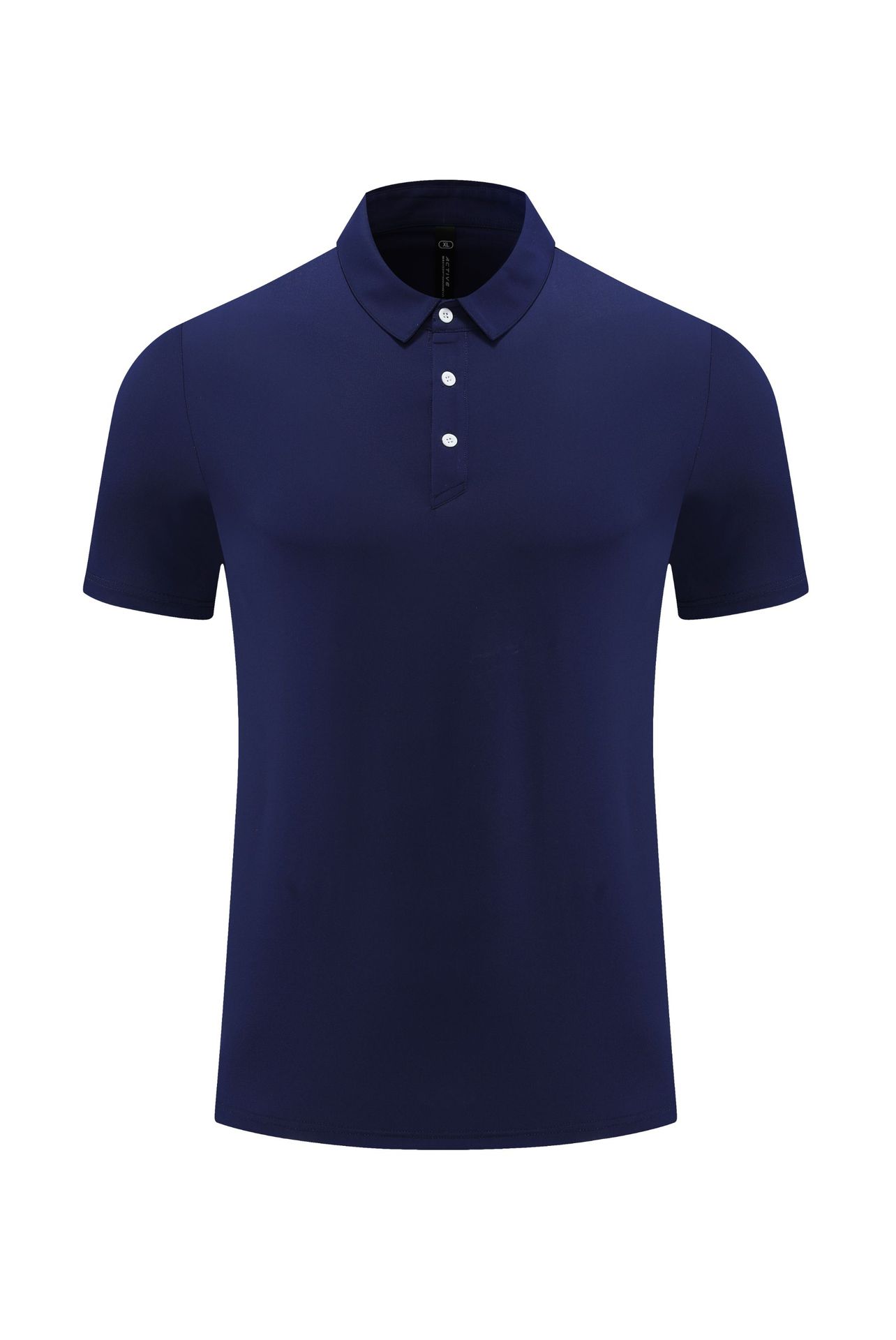 Camisa de polo deportiva de color sólido casual para hombres y mujeres mismo verano slim fit que absorbe el sudor ropa de grupo de secado rápido Camiseta de manga corta
