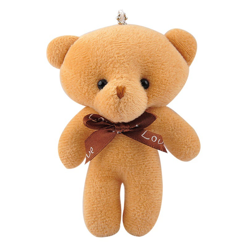 Тедди соединенная Кукла-медведь кулон плюшевая игрушка брелок креативная кукла детские маленькие подарки оптом