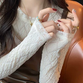 蕾丝衫雪纺衫;女式打底衫;吊带背心