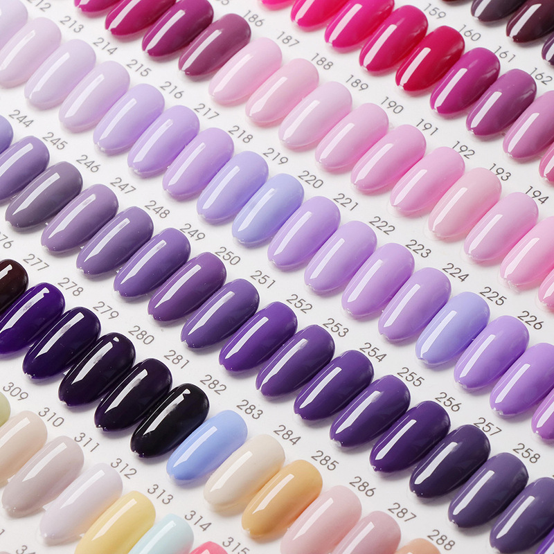 Guangzhou Jieos Nail Polish Gel Pure Transparent Color Glitter Crushed Diamond Cat Eye 1kg Pack Nail Salon Small Bottle Sample Customization