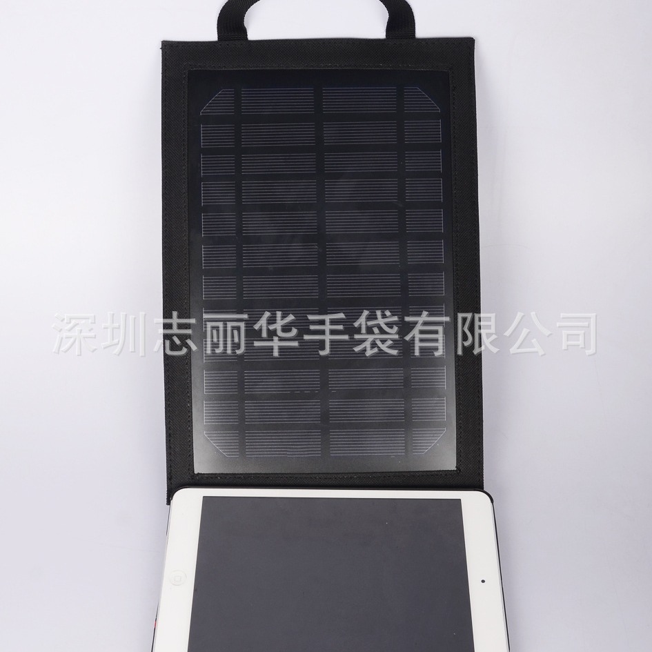 现货 5W 太阳能充电包   充平板 手机 移动电源 太阳能充电器厂家