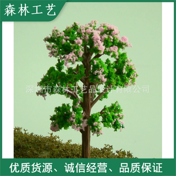 Мясистый песчаный стол модель здания дерево мох микро ландшафтное Украшение Моделирование растение баньян цветок дерево-L