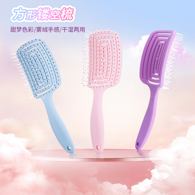 Fábrica en el lugar de todo tipo de peine de ventilación seca y húmeda de doble uso costillas de peinado