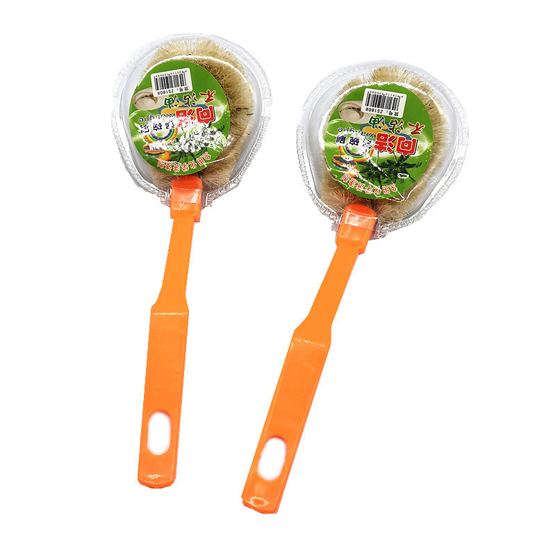 H001A 마 섬유 논오일 팬 브러쉬 + 2 달러점 소상품 이우 소백화점 도매 주방 용품