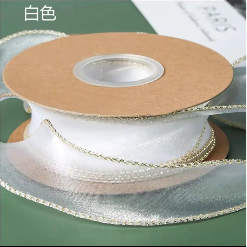 액세서리 사진 - 흰색 리본