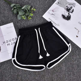 夏季薄款运动短裤女跑步瑜伽宽松大码热裤外穿三分韩版休闲短裤