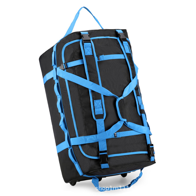 Bolsa de viaje multifuncional de ruedas supergran, ropa, colchón, bolsa de equipaje, bolsa de envío, bolsa de transporte de ruedas, bolsa de transporte de ruedas, bolsa de aire libre a prueba de agua