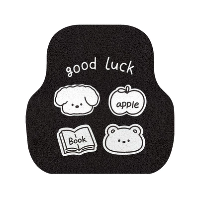 Special Protective Mat for Small Cars, Universal Foot Pad - little-bear-puppy-rear-floor-mats