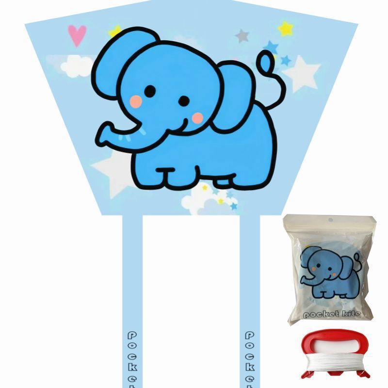 新型のポケットの軟体の凧の子供の爆発のフルセットの飛びやすいおもちゃの卸売りの露店の携帯袋の骨がない漫画|undefined
