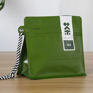 大红袍金骏眉茶叶包装袋带气阀自封袋铝箔食品密封袋子可定制logo