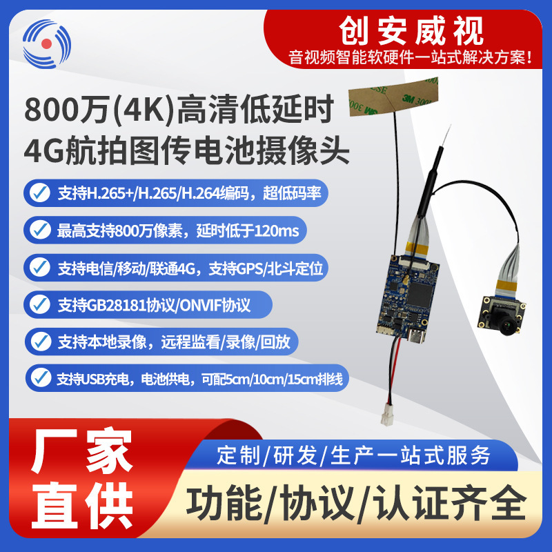 8,000,004 K Aerial Photography Transmission UAV Aerial Camera High Camera 800W High Pixel Camera Module