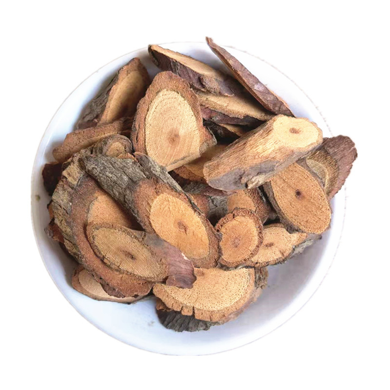 Dried Kadsura Root Hei Lao Hu 黑老虎根 Wholesale Raw Herb Kadsura coccinea Root Pieces in use