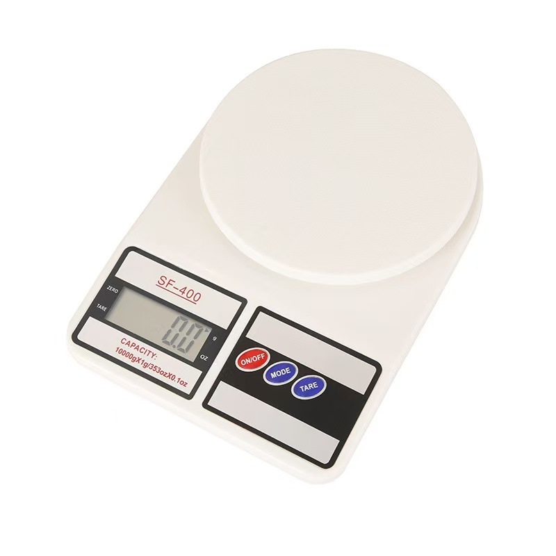 Báscula Electrónica de Cocina SF400, Apagado Automático, Función de Tara, Conversión de Unidades, para Cocina