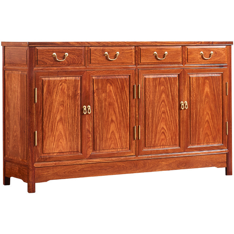 Redwood Sideboard Rosewood Wine Solid Wood Chinesestyle Multifunction Storage Entrance