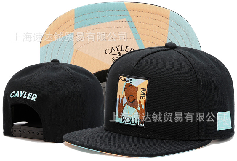 Mayorista comercio exterior sombrero plano sombrero ajuste sombrero sombrero de automóvil sombrero de moda americana sombrero de sol sombrero de sol