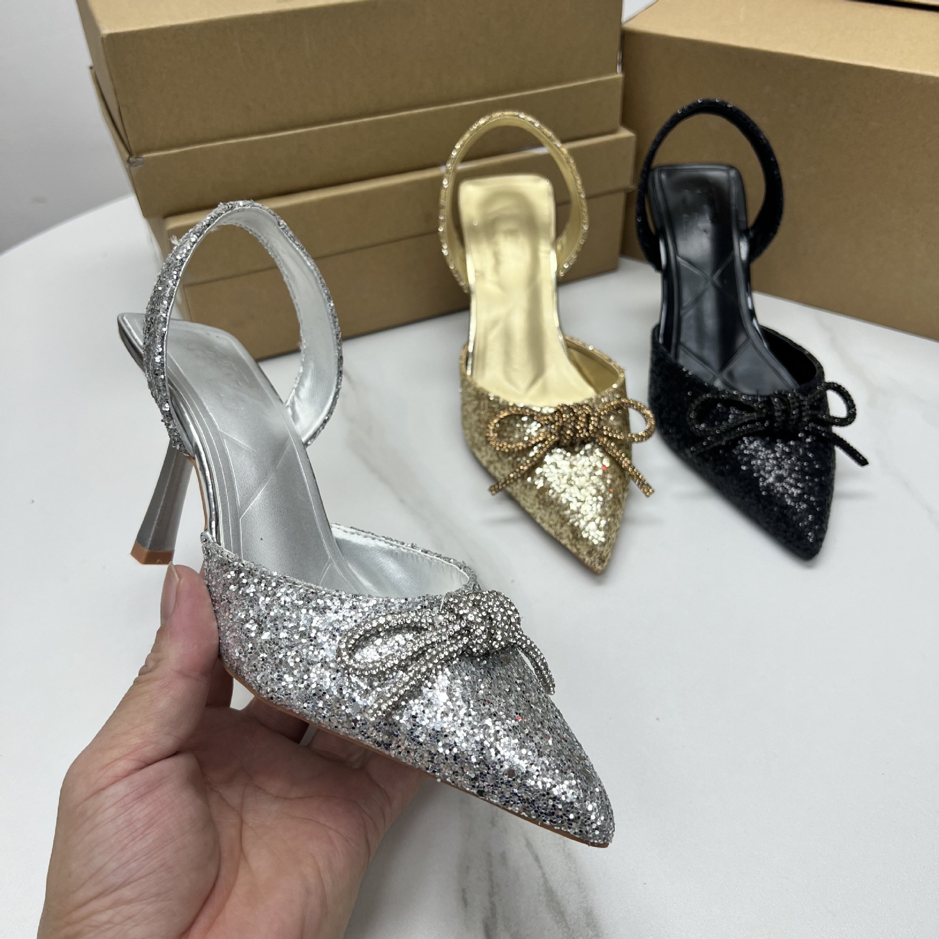 Women's Shoes fashion trendy pointed toe women's sandals_voghion.com