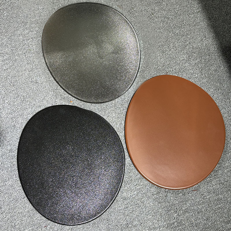 Frosted Ceramic Special-shaped Plate 13inch Non-round Flat Tray with Plate Japanese Plate Model Room