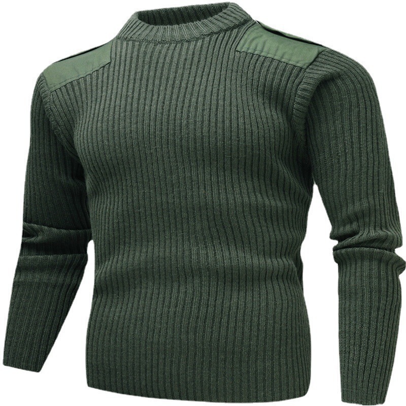 [Customizable] Cross-Border African Labor Protection Sweater Long-Sleeved Cold-Proof Security Guard Equipped with Winter Sweater for Men