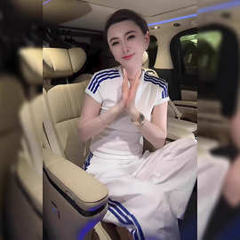 潮牌时尚运动健身套装夏季小众休闲大码显瘦白色短袖两件套女装