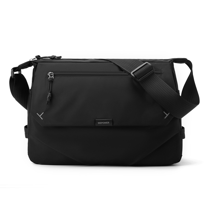 WEPOWER nueva moda bolsa de correo casual, bolso de negocios de hombre, gran capacidad, bolso de hombro de viaje ligero