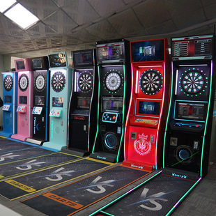 High-grade automatic computer dart machine dart target dart machine support scan code payment cabinet Electronic Dart machine