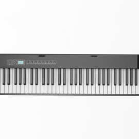 博锐重锤便携式电钢琴多功能专业力度键盘大喇叭电子琴