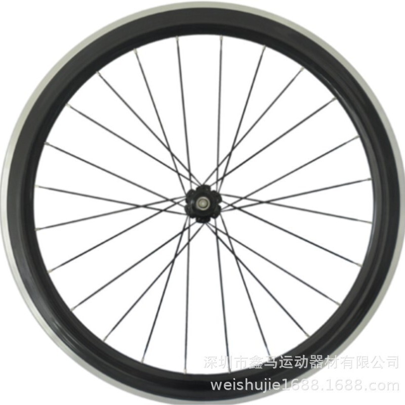 Carbon fiber road bicycle wheel full carbon fiber aluminum rim Jiuyu 271 hub flat 700C wheel set