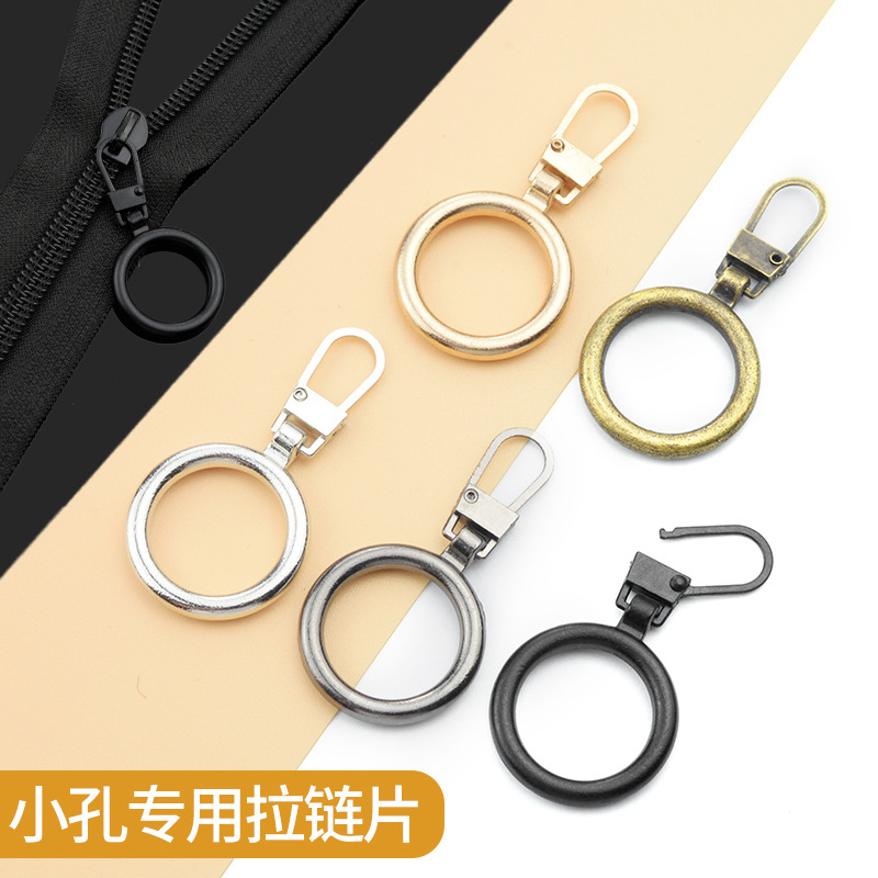 Detachable Metal Zipper Head Accessories Zipper Pull for Clothes and Bags Zipper Repair Replacement Universal Zipper Head General Use