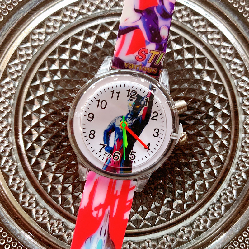 Aisha Niña de dibujos animados impreso reloj de cuarzo luminoso 2023 reloj para niños lindos al por mayor de suministro transfronterizo