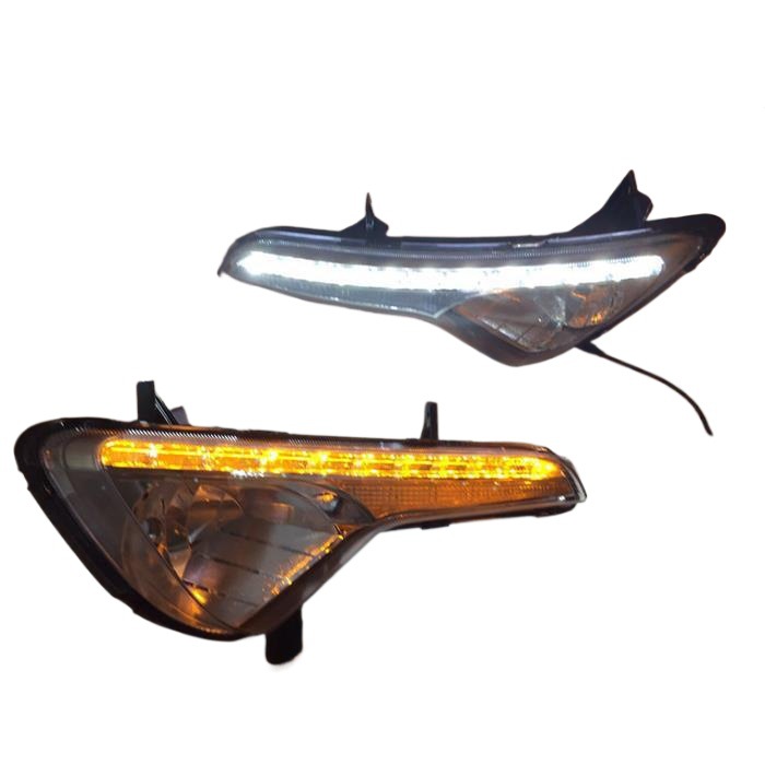 Aplicable a la modificación de la luz de marcha diurna inteligente Kia viejo funcionamiento inteligente modificación de la luz de niebla especial