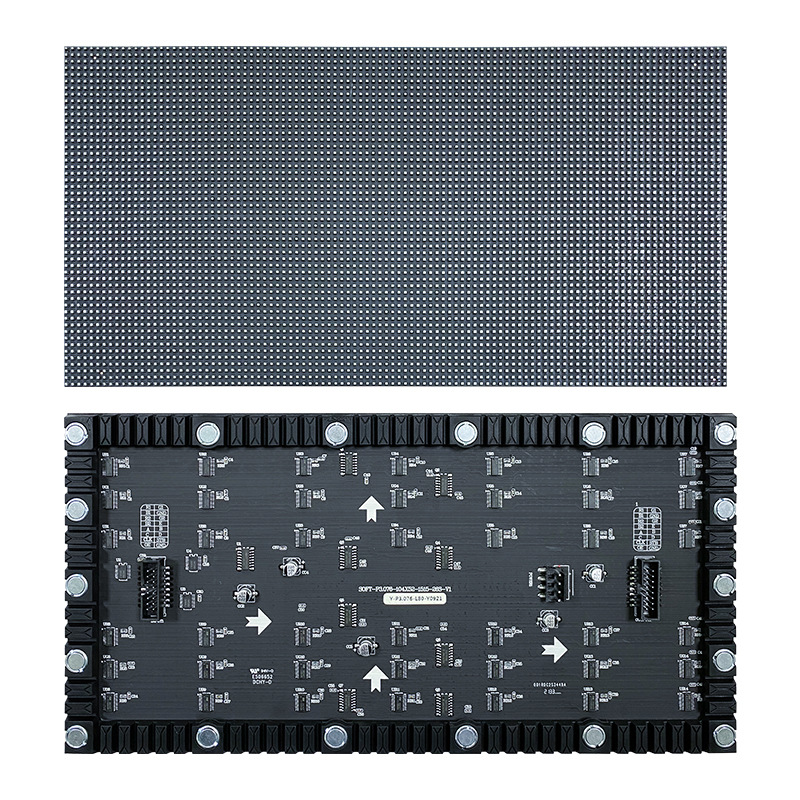 Curva pantalla P3 módulo suave Flexible flexible arbitraria unidad radian placa cilíndrica anisotrópica pantalla