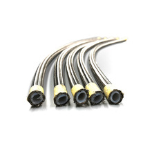 PTFE铁氟龙管耐温特氟龙油管304不锈钢编织管钢丝编织铁氟龙管