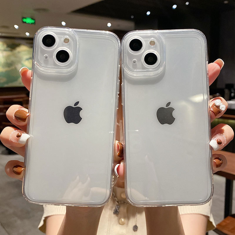 16E Protective Case Suitable for Apple 17Pro Angel Eye Transparent 11 Precision Hole X Full Coverage Iphone13 Phone Case 16