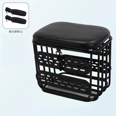 seat front storage lockable: Electric car child seat - 509-black-single-seat-no-storage-bag-strap
