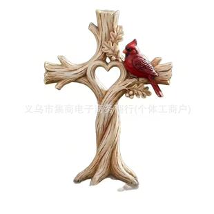 �羳��ƷCardinal Heart Tree Cross�tȸ�����b�ʮ�ּ܌�ľ�b�