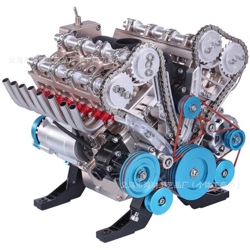 国境を越えた新しいクリエイティブホームエンジン装飾品 V8 エンジンエンジン装飾品樹脂工芸品|undefined