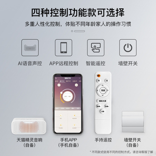 Living room lamp, ceiling lamp, simple modern eye protection lamp, bedroom lamp, whole house lamp combination package, Zhongshan lamp lighting