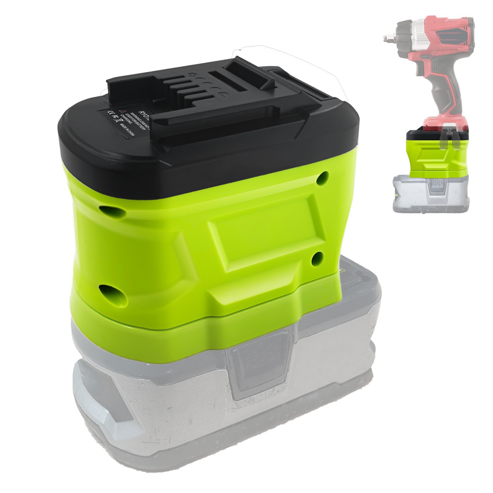 Adaptador de batería de cabello directo del fabricante es compatible con Dewei Mutian MiWatch 100 convertidores de baterías rotativas mutuas image 65