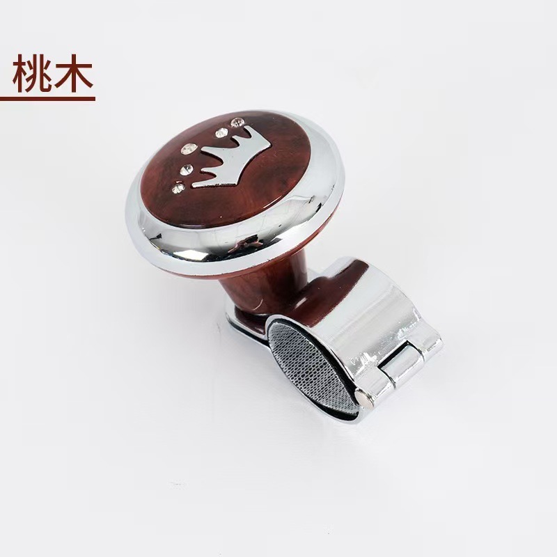Car steering wheel power ball handle with steel ball bearing, labor-saving steering wheel assistive device