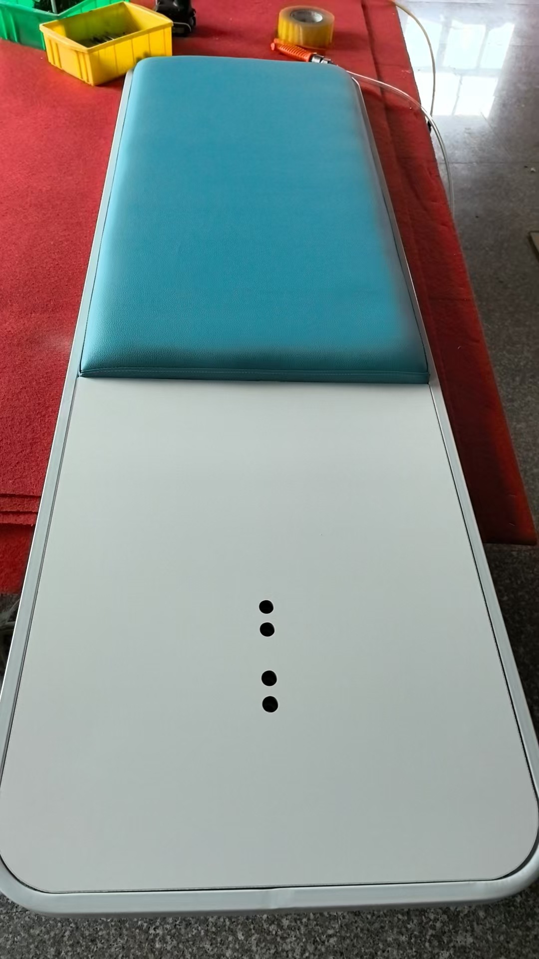 파란색